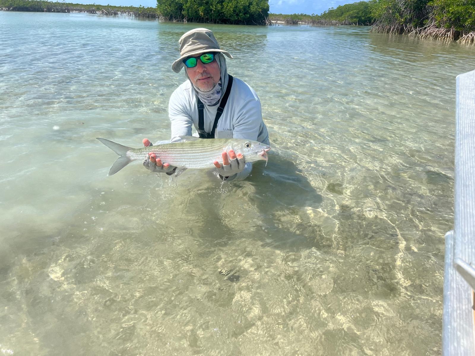 WhatsApp Image 2024-05-22 at 11.32.07 Bob Risica at the end of Middle Caicos with a nice Bonefish on May 4th, 2024